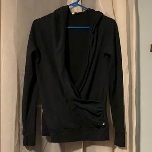 Fabletics wrap front hoodie